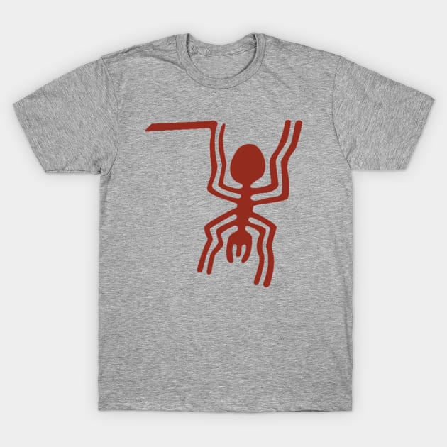 Nazca Lines - Ant T-Shirt by The Convergence Enigma